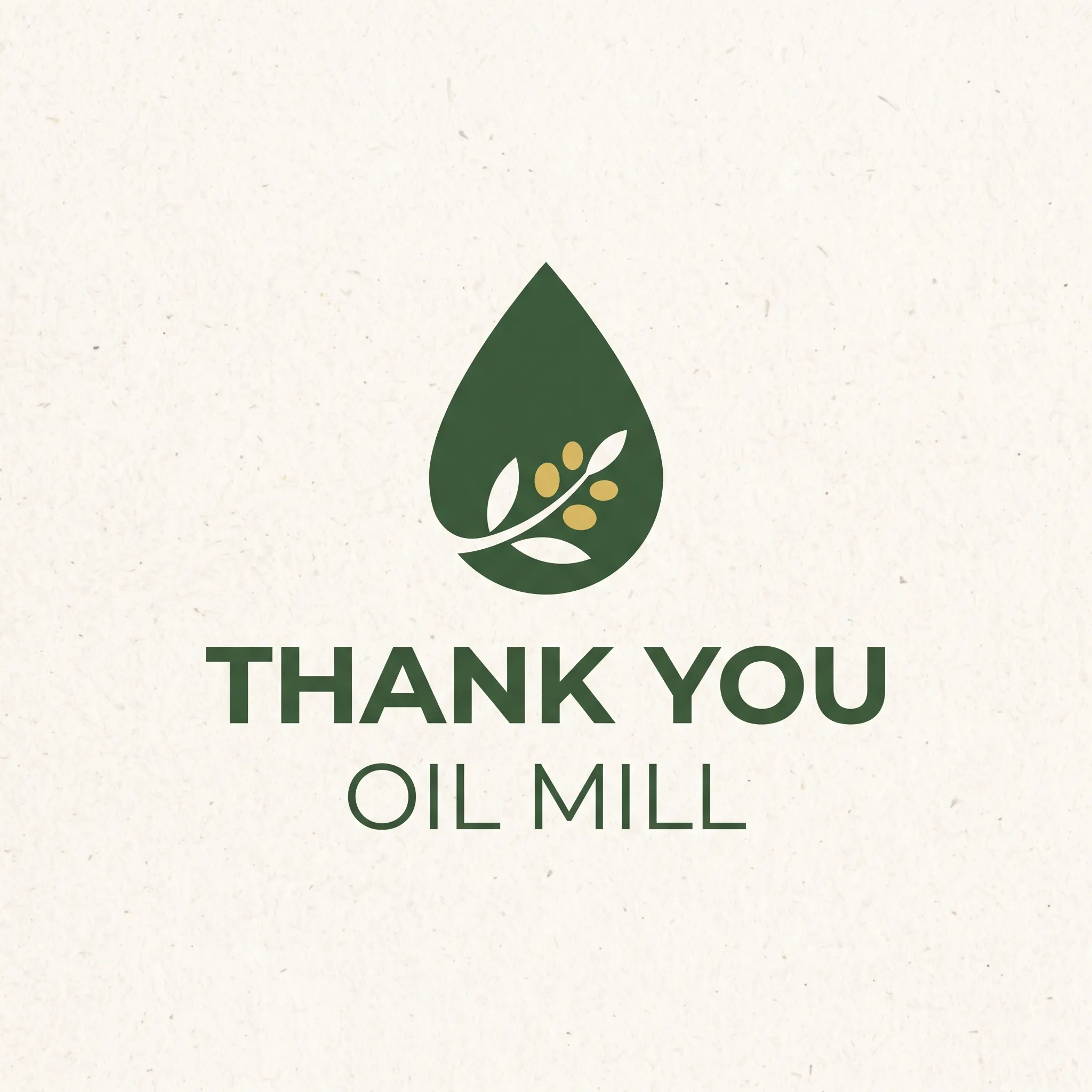 Thank You Oil Mill Logo